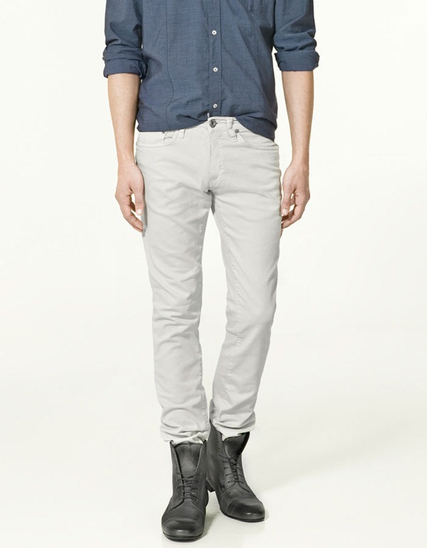 Wearable Trends: Zara Man Colored Jeans
